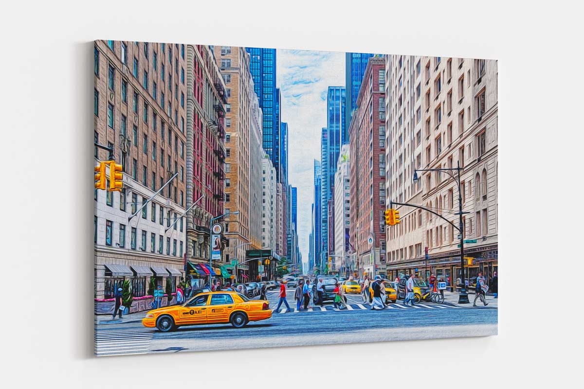 Bild auf Leinwand New York: A Comprehensive Guide to Unlocking the Beauty of Custom Canvas Prints